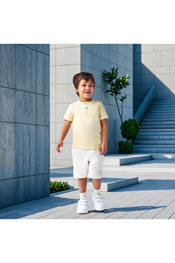 Juniors Solid Shorts with Drawstring Closure and Pockets