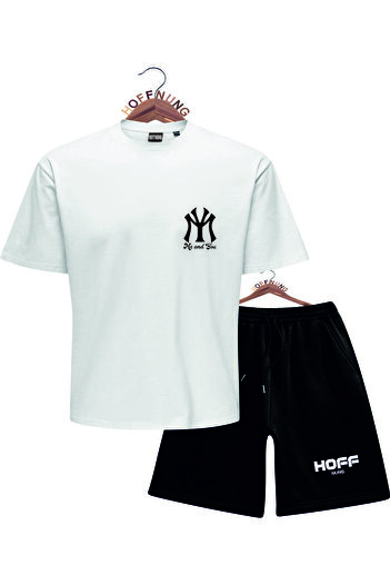 HOFFNUNG Unisex Men/Women Crew Neck m Y Me and You Printed Bottom Top Tracksuit Suit