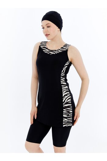 Ranuna Pool Swimsuit - Black - White - Ranuna