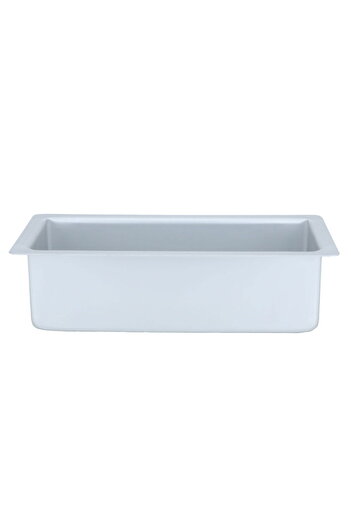 Alsaif Gallery Aluminum Cake Pan Bake Chef, Rectangular, 10×4×3 Inches - Silver