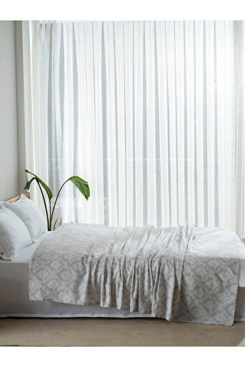 MYLASA HOME Kaliteli Baskılı Çift Kişlik Pike Yatak Örtüsü -Pamuk,Yazlık pikeler 200x240 cm