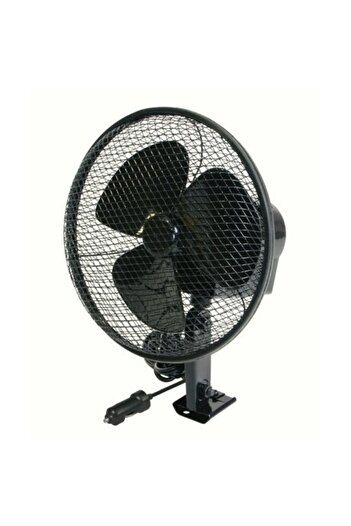 Lampa Ventilator oscilant Jumbo Ø6” din metal 12V