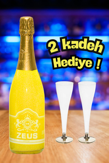 OS ZEUS Bride to Be Drink - Glittery Non-Alcoholic Champagne*