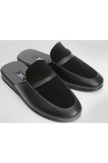 GC G&C Şile Sole Nubuck Bow Men's Dowry Groom Slippers