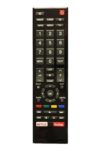 The Bros Remote Control for Toshiba TV 50U5069EE 50U5069EV 50U5069EA 55U5069
