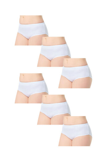 Tutku 12 Pack with Socks Gift Opportunity Product! Women's Bato 100% Cotton Panties 12 Pieces from Authentic Seller