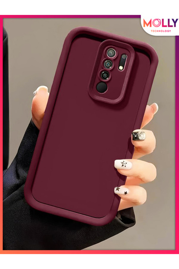Molly Cherry Rotten Edges Thick Pan Silicone Case for Xiaomi Redmi 9
