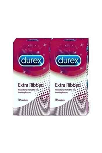 FFK Extra Ribbed Condoms (Pack of 2)
