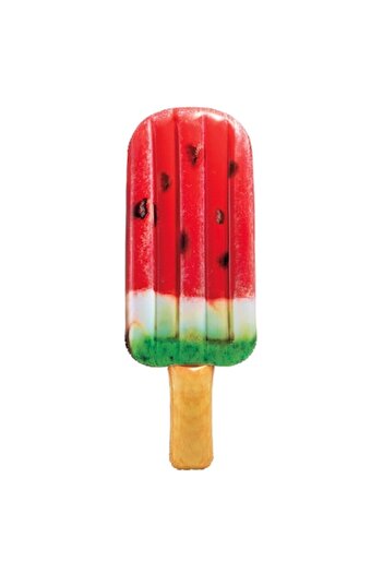 Intex Saltea gonflabilă Intex Watermelon Popsicle, Roșu/Verde, 1,91m x 76cm