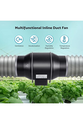 Inkbird Inline Duct Fan IVC-001W 6-inch with Smart Controller