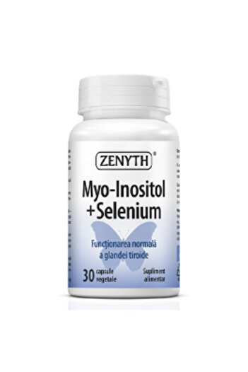 Zenyth Pharmaceuticals Myo-Inositol + Selenium, 30 capsules, Zenyth