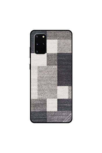Covernex Samsung Galaxy S20 Plus Case Cover Grey Carpet Pattern