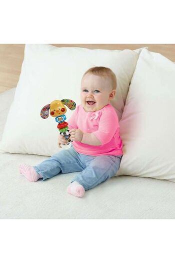 Duracell Toby puppy rattle toy, Vtech, multicolor