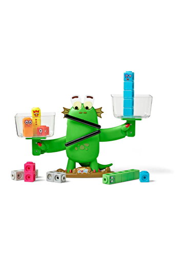 Hand2Mind Activity set with balance, Numberblocks Blockzee, multicolor