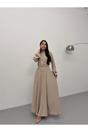 Swan Woman Diamond Stone Dress