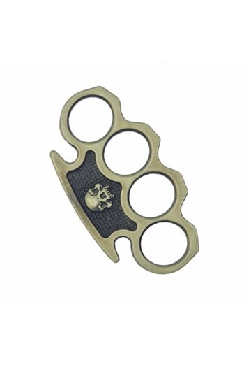 dalimag Knuckle Dagger Type Box, Self-Defense, Skull Handle, Green