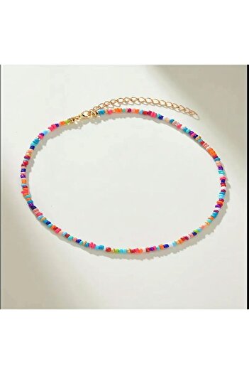 Stoneday Plating Apparatus Medium Size Sand Bead Summer Necklace