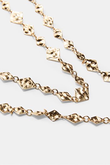 Stradivarius Rombus Lariat Kolye