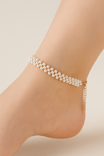 Lal Design Pearl Anklet