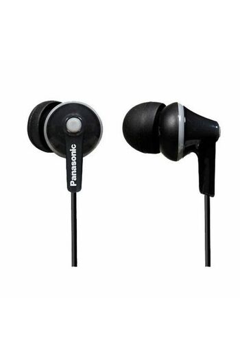 PANASONIC Panasonic RP-HJE125E-K in-ear headphones, 1.1 m cable, Black