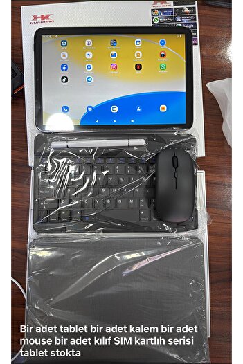 NOMTEKNO Hk Pad Pro 10 Tablet 10.1i̇nç 4gbram 32gb Depolama 1tb Yükseltilebilir 5g Android 8000mah
