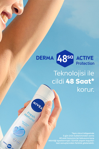 NIVEA Women's deodorant spray Fresh 150ml, X5 pieces