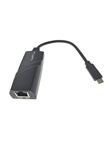 Lanberg Adaptor LAN Gigabit Lanberg 41871, USB 3.1 tip C la RJ45 ethernet 1000Mbps