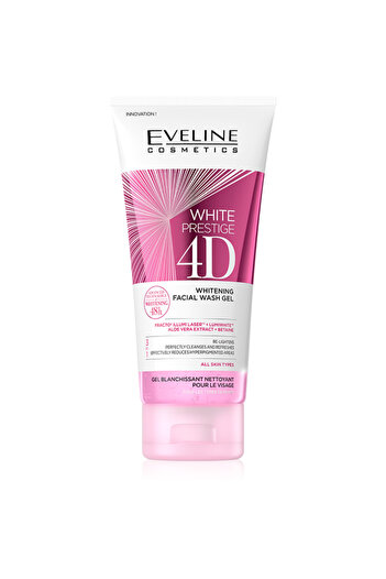 Eveline White Prestige 4D Whitening facial Wash Gel 200ml