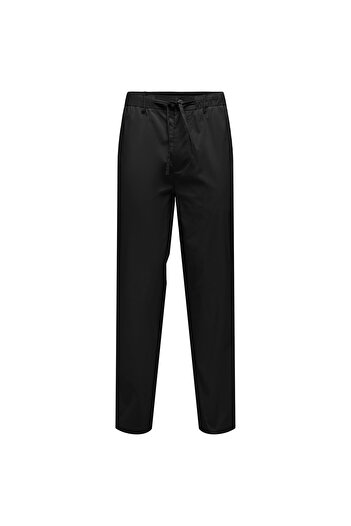 Only & Sons Ανδρικό μαύρο παντελόνι Lou Pop (22034788-B)