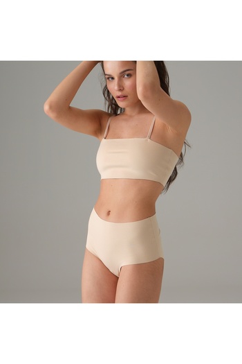 FantaziAtölyesi Women's Skin Invisible Strap Bustier 5583