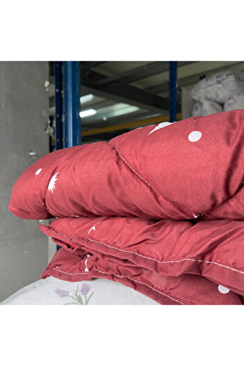 Coneltex Quilted winter duvet "Moon and Stars" Coneltex, 200x210 cm, dark brown, fiber filling, 350 g/sqm