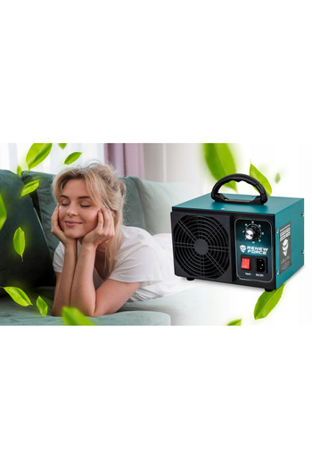 Renew Force Force Ozone Generator, 60,000 mg/h, 60min timer, 140W, Green