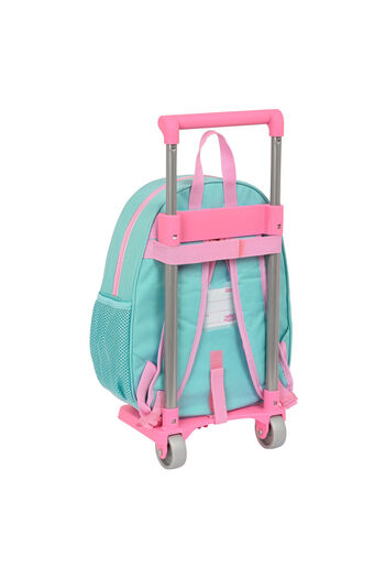 Peppa Pig Wheeled School Backpack, Turquoise, 27 x 32 x 10 cm