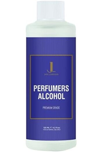 JAN LONDON Perfumers Alcohol Base 125ml | DIY Blend with Ethanol, IPM & Propylene for Perfume & Room Spray