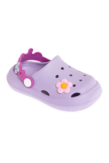 Novelido Kız Bebek Sandalet Mor