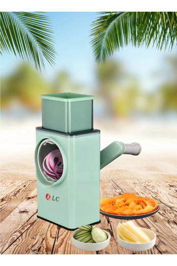 DLC Manual vegetable slicer green 30 x 20 x 10 centimeters