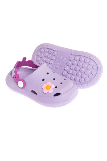 Novelido Kız Bebek Sandalet Mor