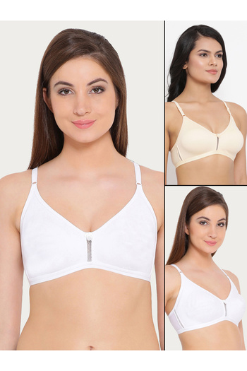 Clovia By Styli Set of 2 - Non-Padded Non-Wired Full Coverage Bra