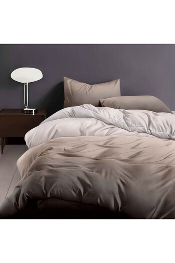 Pucioasa 6-piece dark beige fine linen bed linen