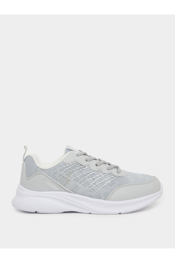 Styli Panelled Lace Up Sneakers