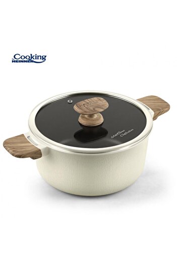 Cooking by Heinner ALUMINUM PAN+LID 20x9.5CM,2.5 L, WILD STONE