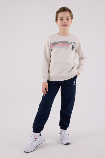 U.S. Polo Assn. Αδειτωμένο σετ φόρμας για αγόρια κάτω από 2 τεμάχια