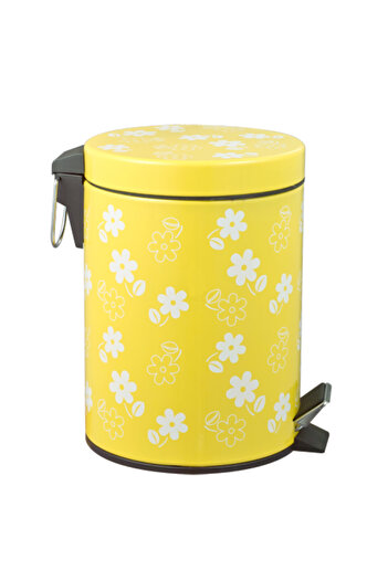 Raki Pedal bin RAKI ICIKALA 12L yellow