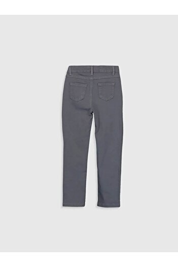 LC Waikiki LCW Kids Antrasit Kız Çocuk Slim Pantolon