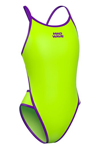 Mad Wave Daria Girl's Swimsuit (Yellow/Purple)