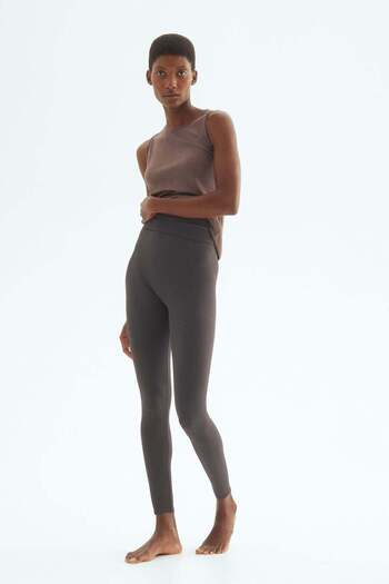 H&M MAMA Seamless ribbed leggings