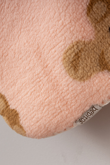 Teddy Pie Cute Bears Patterned 90X100 cm Plush Baby Blanket
