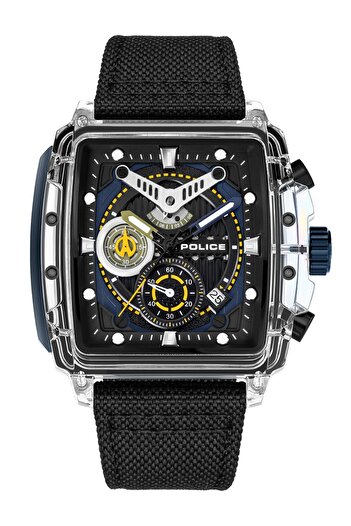 Police Mens Watch Police PEWGC00770X1, Quartz, 43mm, 5ATM