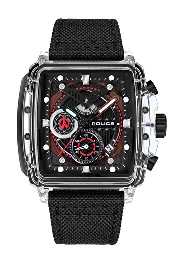 Police Mens Watch Police PEWGC00770X0, Quartz, 43mm, 5ATM