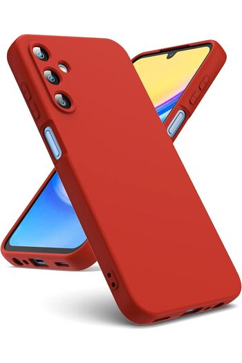 ALC MOBILE Soft Touch Case, slim, ALC Mobile, anti-shock, compatible with Samsung Galaxy A26, Red Tpu